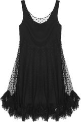 Milly Lisette Polka dot Tulle Dress