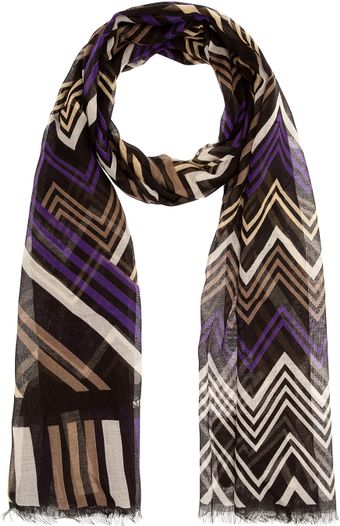 Missoni Modal Printed Pashmina - Lyst