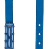 Oscar De La Renta Geometric Buckle Belt in Blue - Lyst
