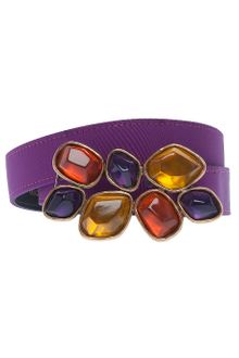 Oscar de la Renta Jewel Belt - Lyst