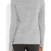 Tibi Penguin Intarsia Knitted Sweater in Gray - Lyst