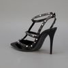 Valentino Pointed Toe Sandal in Black - Lyst