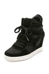 Ash Cool Wedge Sneakers with Mesh Insets