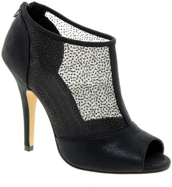 Asos Asos Twilight Peep Toe Shoe Boots - Lyst