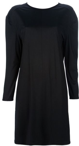 Balenciaga Drape Back Dress - Lyst
