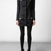 Balmain Structured Woolblend Military Dress in Black - Lyst