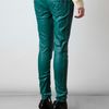 Balmain Leather Biker Trousers in Blue (teal) - Lyst