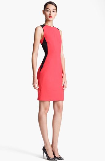 Jason Wu Double Face Stretch Wool Sheath Dress - Lyst