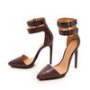 L.a.m.b. Oxley Pumps in Brown (wine) - Lyst