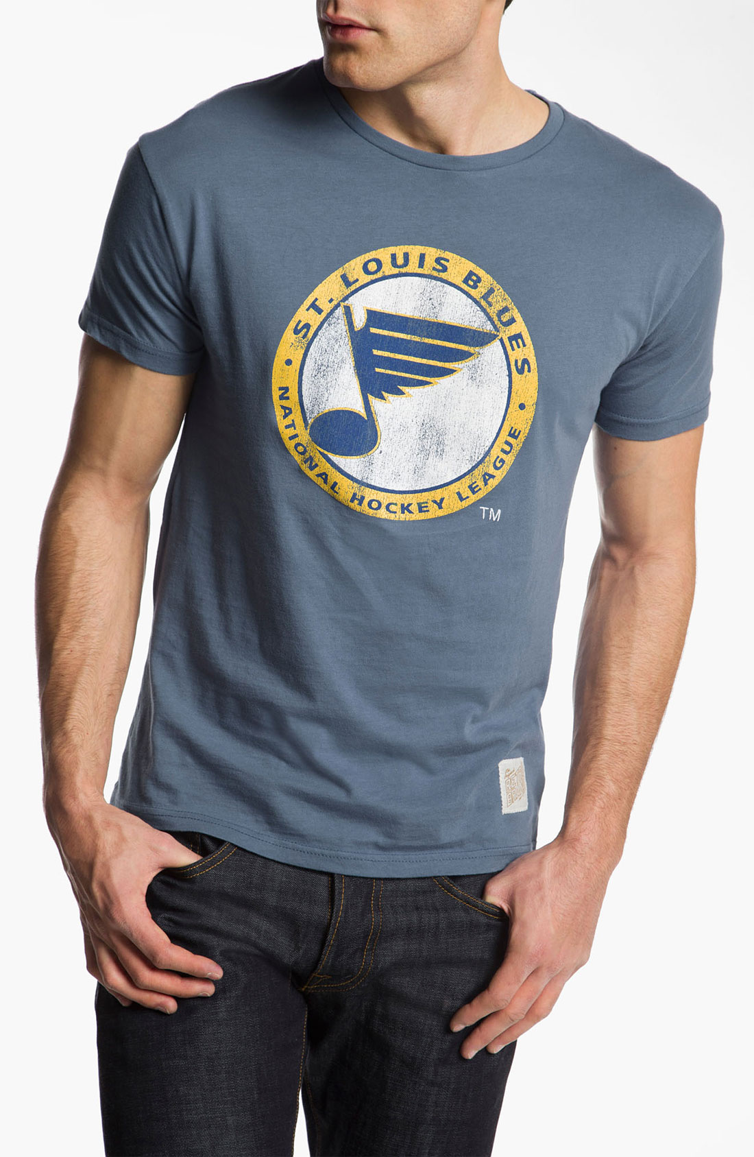 The Original Retro Brand St Louis Blues Tshirt in Blue for Men | Lyst