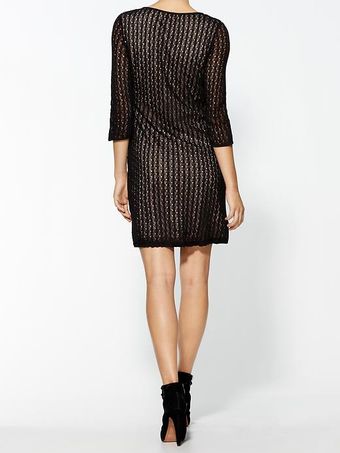 Tulle Crochet Dress - Lyst