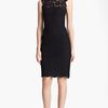 Valentino Lace Sheath Dress in Black - Lyst