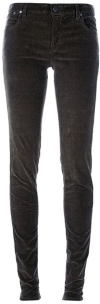 Victoria Beckham Skinny Corduroy Jeans - Lyst