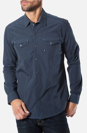 7 Diamonds Chill Out Woven Sport Shirt - Lyst