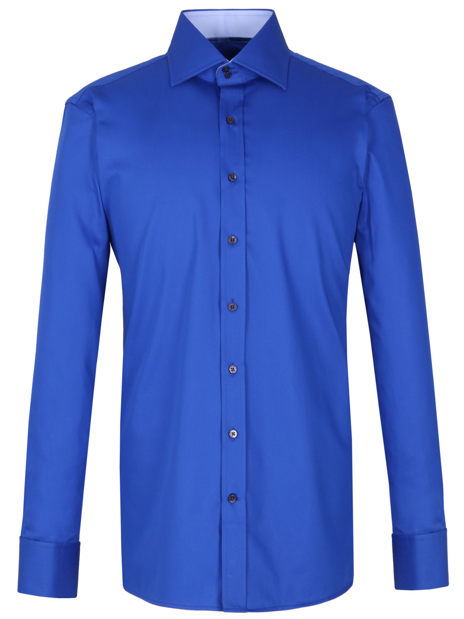 Alexandre Savile Row Plain Shirt in Blue for Men (royal blue) | Lyst