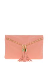 Asos Double Tassel Zip Clutch