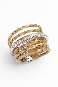 Charriol Classique 7row Cable Diamond Ring - Lyst