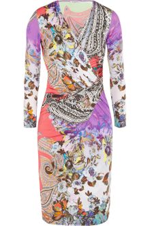 Etro Printed Stretch jersey Dress - Lyst