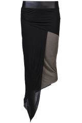 Helmut Lang Combo Skirt