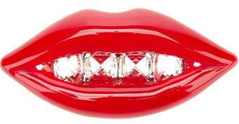 Lanvin Lip Brooch - Lyst