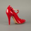 Maison Martin Margiela T Bar Pump in Red - Lyst