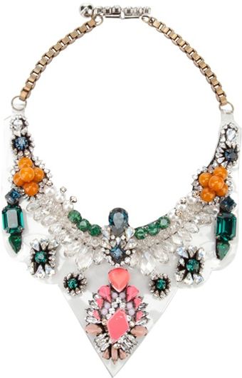 Shourouk Lyubov Necklace - Lyst