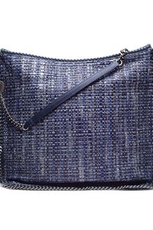 Stella McCartney Falabella Large Bouclé Wool Shoulder Bag - Lyst