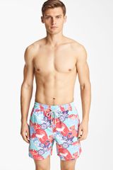 Vilebrequin Moorea Holiday Print Swim Trunks