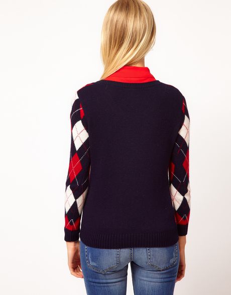 black green striped sweater