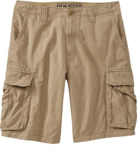 Old Navy Brokenin Cargo Shorts 1034 in Khaki for Men (hot potato)
