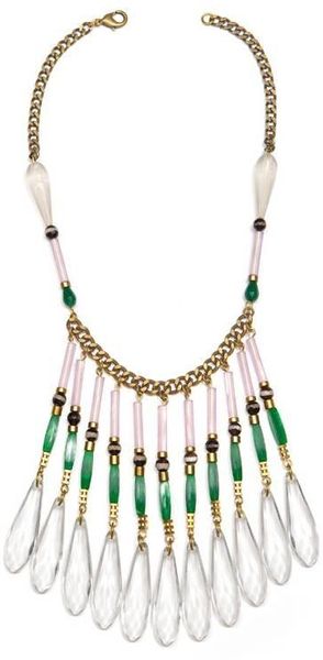 Byrufina Ice Necklace Green and Black - Lyst