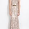 Elie Saab Fully Sequin Gown in Pink - Lyst
