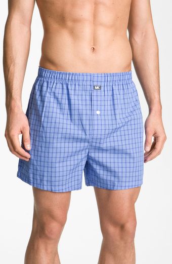 Michael Kors Woven Boxers - Lyst