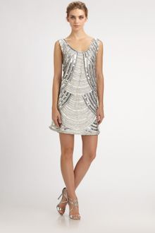 Notte By Marchesa Sequined Dress - Lyst