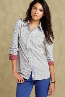 Tommy Hilfiger Long Sleeve Striped Button Down Shirt - Lyst