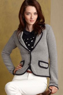 Tommy Hilfiger Mallory Longsleeve Knit Blazer - Lyst