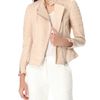 3.1 Phillip Lim Quilted Leather Jacket in Pink (nude) - Lyst