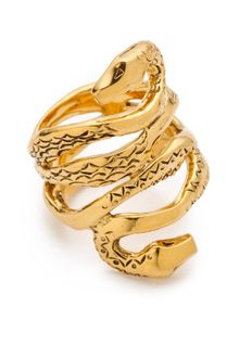 Aurelie Bidermann Mamba Snake Ring - Lyst