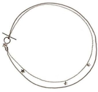 Emma Guest Jewellery Dark Star Multichain Necklace - Lyst