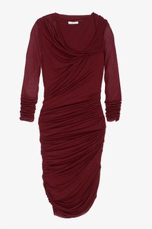 Helmut Lang  Slack Jersey Twist Dress - Lyst