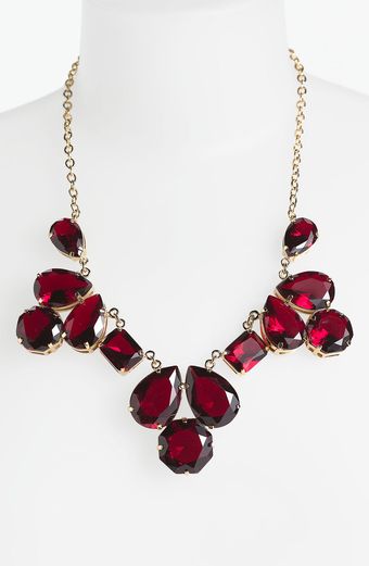 Kate Spade Bib Necklace - Lyst