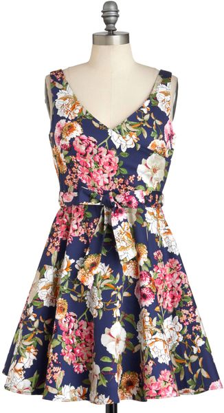 ModCloth Boquet By Me Dress - Lyst