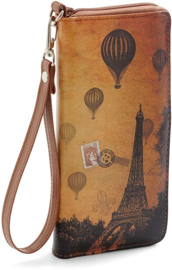 ModCloth Sepia You Soon Clutch in Paris - Lyst