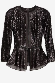 Rag & Bone Faren Sequin Peplum Jacket - Lyst