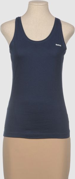 Reebok Sleeveless Tshirt - Lyst