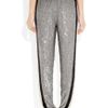 3.1 Phillip Lim Sequined Silk Track Pants in Gray (black) - Lyst