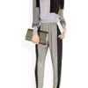 3.1 Phillip Lim Sequined Silk Track Pants in Gray (black) - Lyst