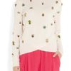 3.1 Phillip Lim Embellished Wool Sweater in Beige (blush) - Lyst