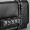 Valentino Studded Clutch in Black - Lyst