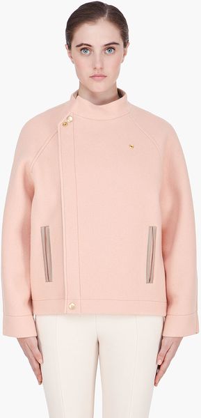 Chloé Oversize Blush Raglan Sleeve Bomber Jacket - Lyst